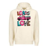 Tofu loads of love valentine's day truck Premium Hoodie - Jasminsmagicworld