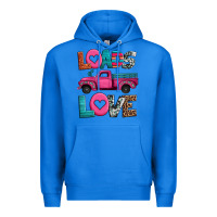 True Royal loads of love valentine's day truck Premium Hoodie - Jasminsmagicworld