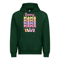 Forest Green bunny mama Urban Hoodie - MaliasSmallBusiness