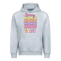 Heather Grey bunny mama Urban Hoodie - MaliasSmallBusiness