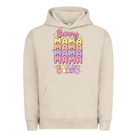 Pigment French Oak bunny mama Urban Hoodie - MaliasSmallBusiness