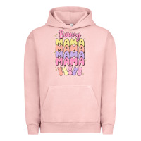 Pigment Salmon bunny mama Urban Hoodie - MaliasSmallBusiness