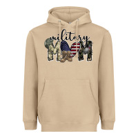 Mushroom military mom Heavyweight Hoodie - SublimationCraftShop
