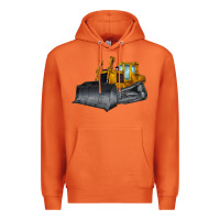 Carrot Bulldozer Premium Hoodie - LillyAllenDesigns
