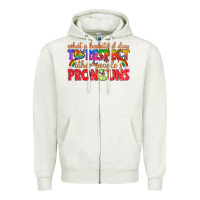 Oatmeal Heather what a beautiful day to respect other peoples pron Zipper Hoodie - texasbilliewilder