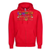 Red what a beautiful day to respect other peoples pron Zipper Hoodie - texasbilliewilder