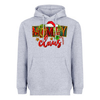 Heather Grey christmas mommy claus Heavyweight Hoodie - FaDigitalArtStudio