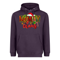 Plum christmas mommy claus Heavyweight Hoodie - FaDigitalArtStudio
