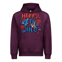 Mauve Wine happy 4th of july Urban Hoodie - MaliasSmallBusiness