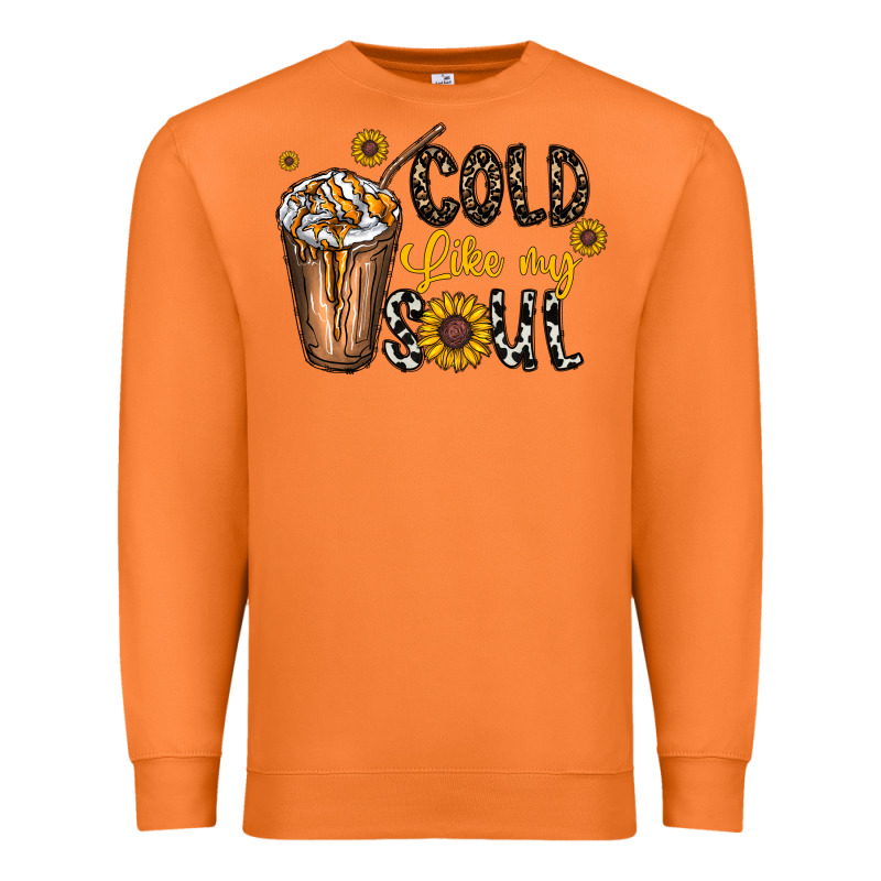 Cold Like My Soul Premium Sweatshirt by CowhideDigitalArt | Teevron