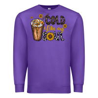 Purple cold like my soul Premium Sweatshirt - CowhideDigitalArt