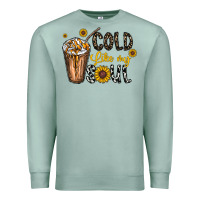 Seafoam cold like my soul Premium Sweatshirt - CowhideDigitalArt