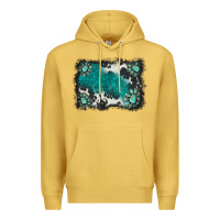 Antique Gold gemstones background Premium Hoodie - BarkalooDesign