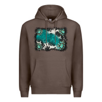 Coffee gemstones background Premium Hoodie - BarkalooDesign