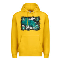 Lemon gemstones background Premium Hoodie - BarkalooDesign