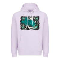 Lilac gemstones background Premium Hoodie - BarkalooDesign