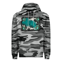 Slate Camo gemstones background Premium Hoodie - BarkalooDesign
