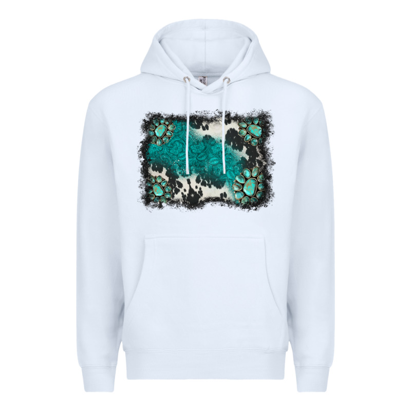 Gemstones Background Premium Hoodie by BarkalooDesign | Teevron