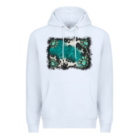 White gemstones background Premium Hoodie - BarkalooDesign