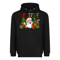 Black believe Heavyweight Hoodie - CowhideDigitalArt