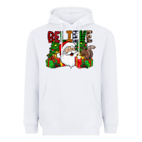 White believe Heavyweight Hoodie - CowhideDigitalArt