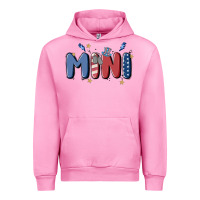 Fuchsia Pink 4th july mini Urban Hoodie - MaliasSmallBusiness