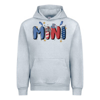 Heather Grey 4th july mini Urban Hoodie - MaliasSmallBusiness