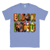 Colony Blue black king Classic Tee - Zillion Design Studio