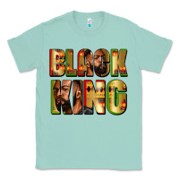 Seafoam black king Classic Tee - Zillion Design Studio