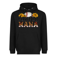 Black baseball nana Heavyweight Hoodie - HRA Design Shop