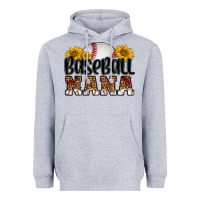 Heather Grey baseball nana Heavyweight Hoodie - HRA Design Shop