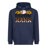 Navy baseball nana Heavyweight Hoodie - HRA Design Shop
