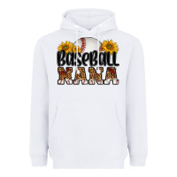 White baseball nana Heavyweight Hoodie - HRA Design Shop
