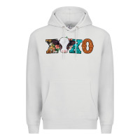 Dove Grey xoxo valentines day baby cow Premium Hoodie - Jasminsmagicworld