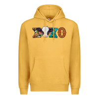 Mustard xoxo valentines day baby cow Premium Hoodie - Jasminsmagicworld