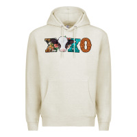 Oatmeal Heather xoxo valentines day baby cow Premium Hoodie - Jasminsmagicworld