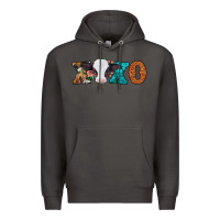 Smoke xoxo valentines day baby cow Premium Hoodie - Jasminsmagicworld