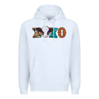 White xoxo valentines day baby cow Premium Hoodie - Jasminsmagicworld