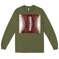 Army Green american football and baseball Long Sleeve Tee - BarkalooDesign