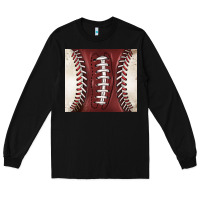 Black american football and baseball Long Sleeve Tee - BarkalooDesign