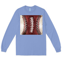 Colony Blue american football and baseball Long Sleeve Tee - BarkalooDesign