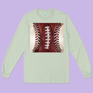 American Football And Baseball Long Sleeve Tee Designed By Barkaloodesign