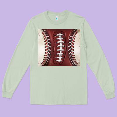 American Football And Baseball Long Sleeve Tee Designed By Barkaloodesign