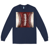 Navy american football and baseball Long Sleeve Tee - BarkalooDesign