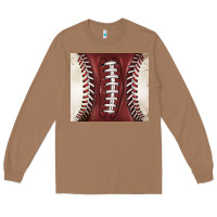 Toasted Coconut american football and baseball Long Sleeve Tee - BarkalooDesign