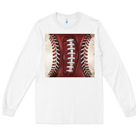 White american football and baseball Long Sleeve Tee - BarkalooDesign