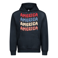 Navy america Urban Hoodie - MaliasSmallBusiness