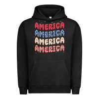 Pigment Black america Urban Hoodie - MaliasSmallBusiness