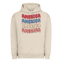Pigment French Oak america Urban Hoodie - MaliasSmallBusiness