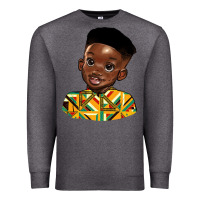 Charcoal Heather black boy Premium Sweatshirt - HRA Design Shop